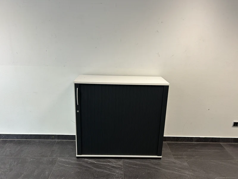 König & Neurath Sideboard Weiß / Schwarz
