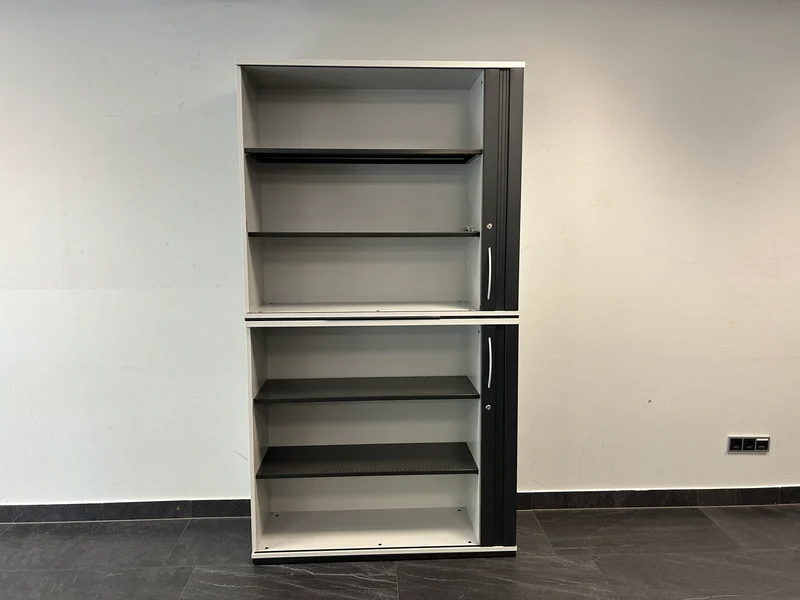 König & Neurath Sideboard Weiß / Schwarz