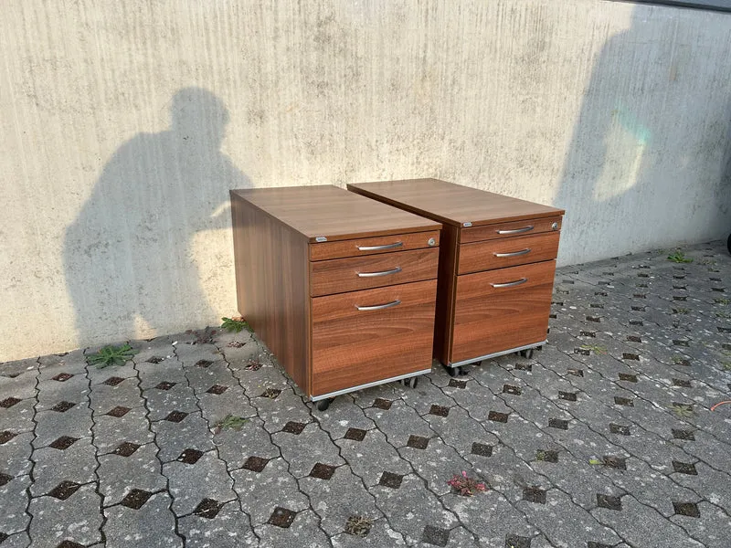 Assmann Rollcontainer Nussbaum