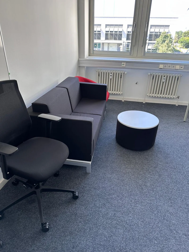 Beistelltisch Loungetisch Schwarz / Weiß