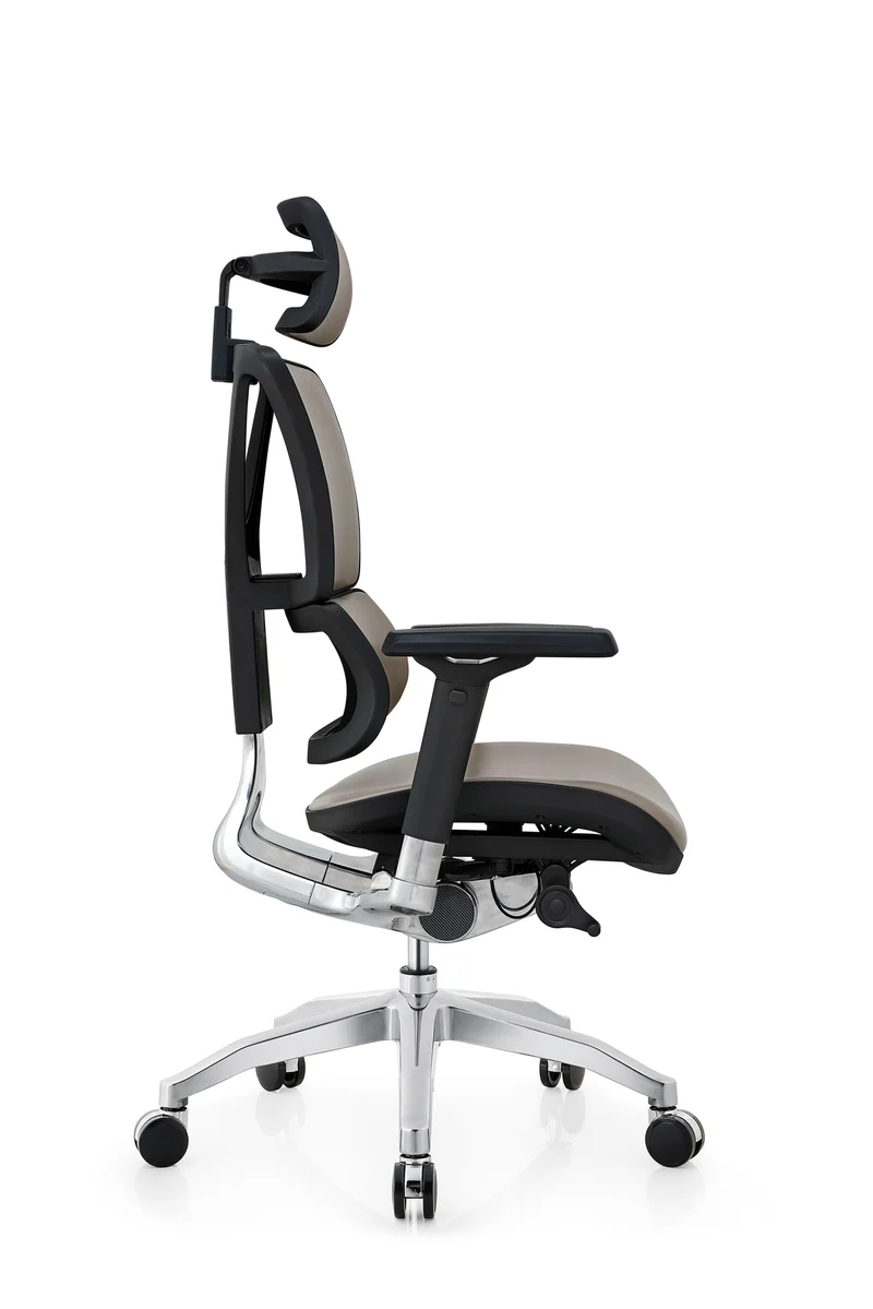 Surear Ergonomic Leather Office chair-18AL