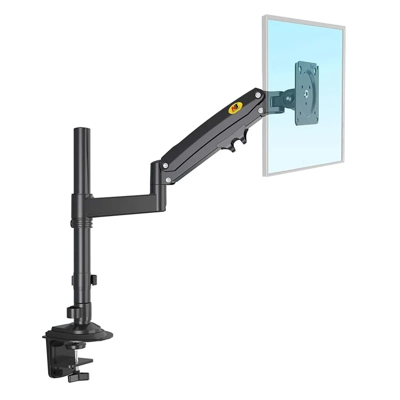 North Bayou | NB H100 Gas-Strut Flexi Mount Desktop Monitor Arm 17-30