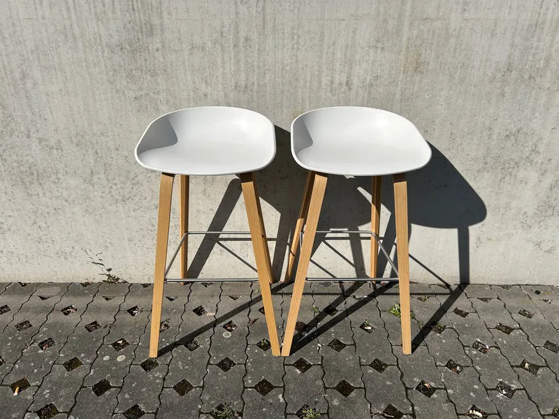 HAY About a Stool AAS 32 Barhocker Weiß