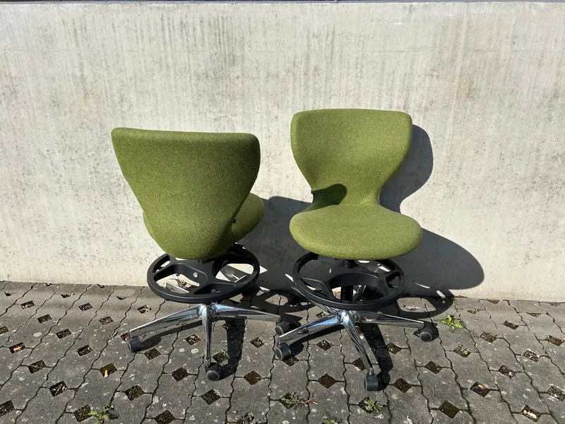 VS Verner Panton Bürodrehstuhl Grün,Blau,Grau,Rot