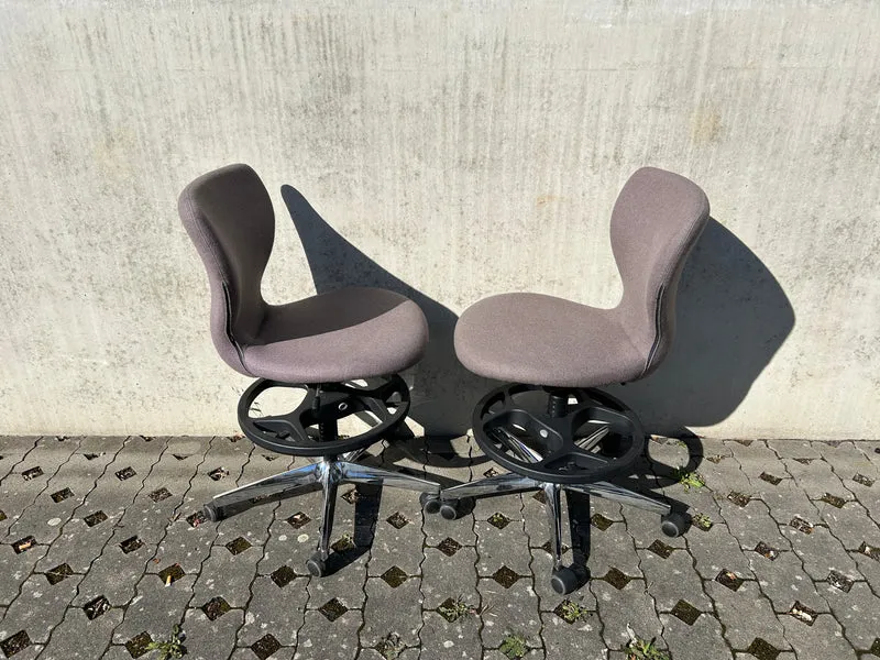 VS Verner Panton Bürodrehstuhl Grün,Blau,Grau,Rot