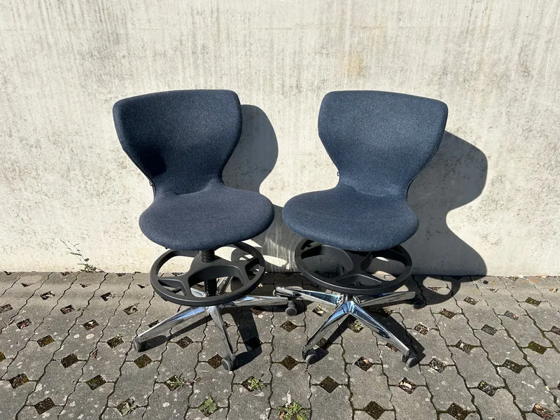 VS Verner Panton Bürodrehstuhl Grün,Blau,Grau,Rot