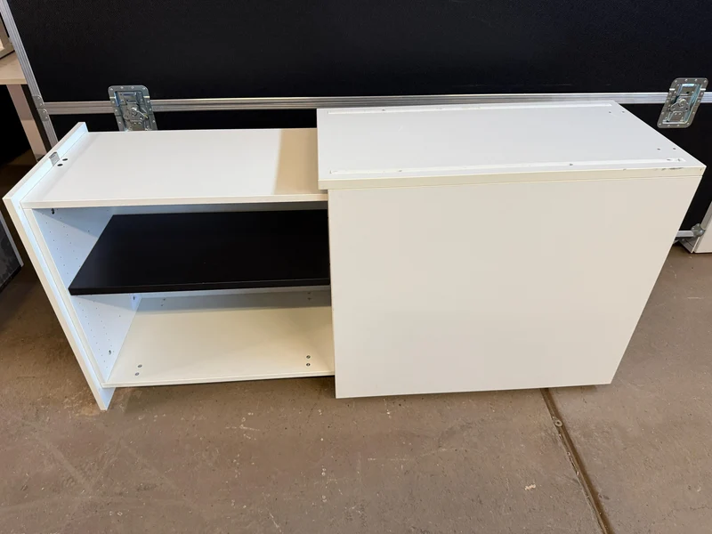 Steelcase Apothekerschrank 2OH Weiß