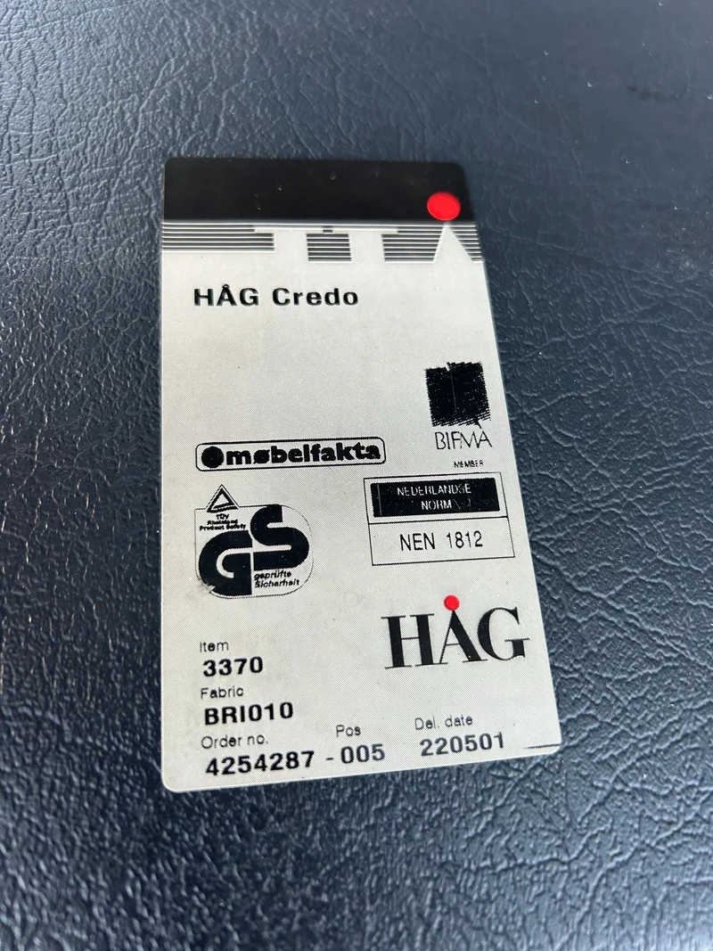 HAG Credo Konferenzstuhl
