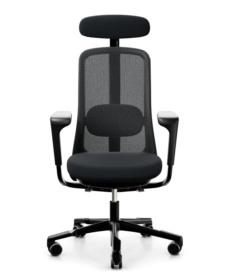 HÅG SoFi Mesh 7500 Ergonomic Office Chair with Headrest - Black