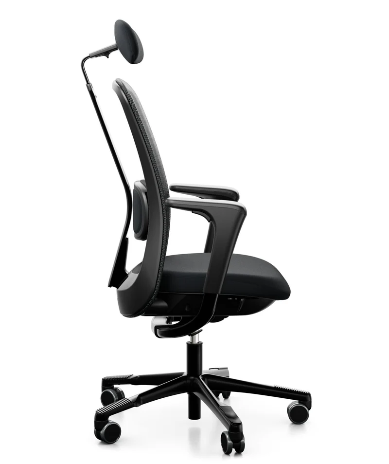 HÅG SoFi Mesh 7500 Ergonomic Office Chair with Headrest - Black
