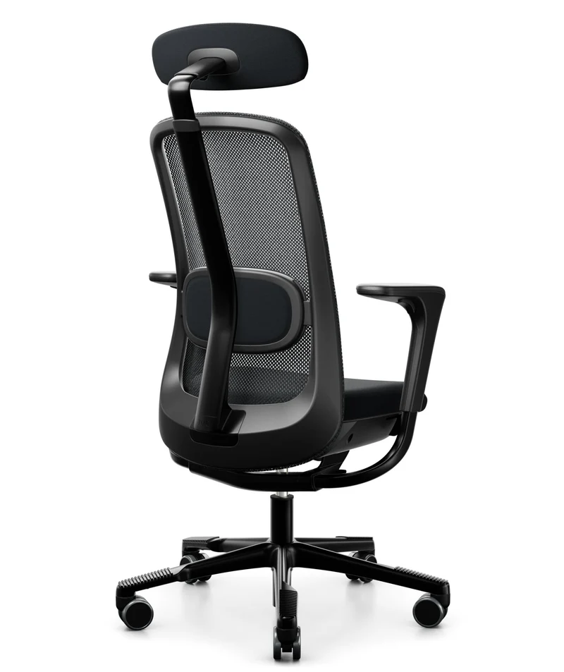 HÅG SoFi Mesh 7500 Ergonomic Office Chair with Headrest - Black