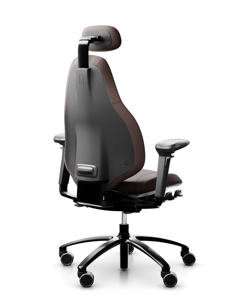 RH Mereo 220 Black, Leather Maroon