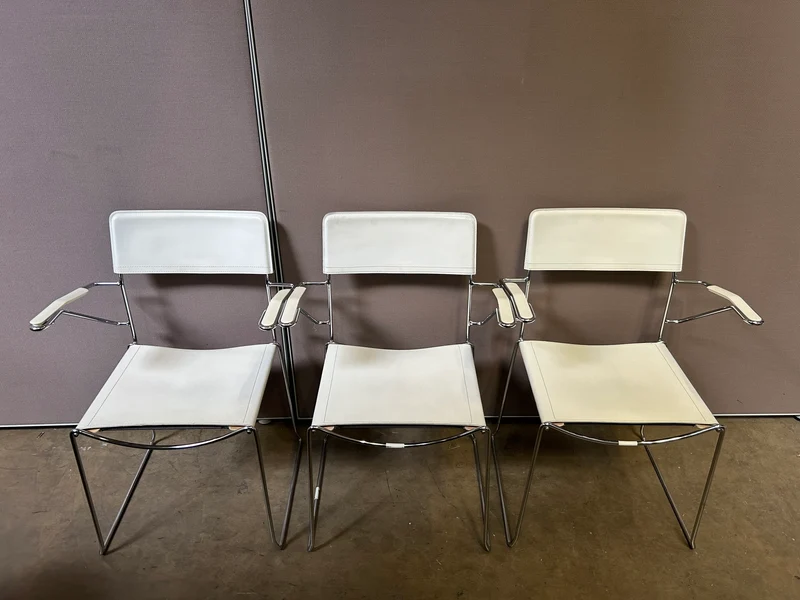 Konferenzstuhl Weiß
