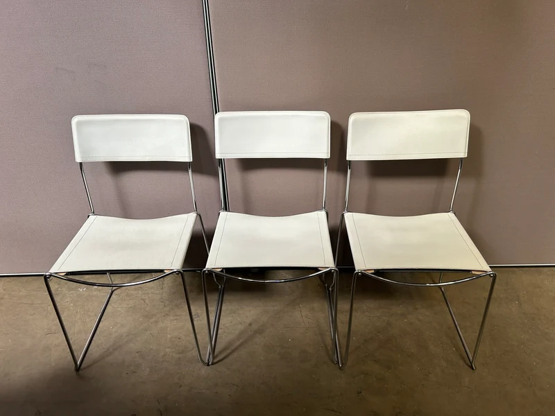 Konferenzstuhl Weiß