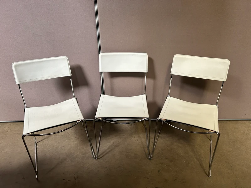 Konferenzstuhl Weiß