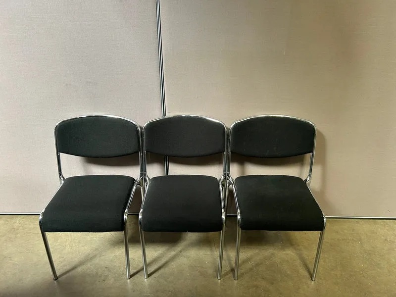 Konferenzstuhl Schwarz