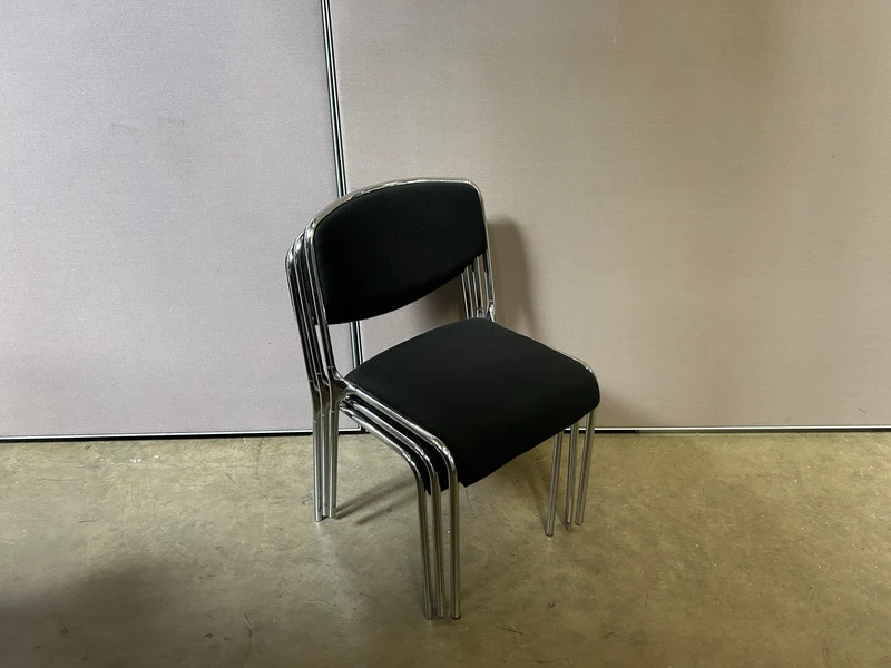 Konferenzstuhl Schwarz