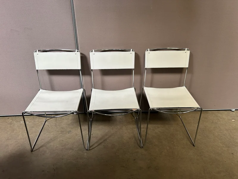 Konferenzstuhl Weiß