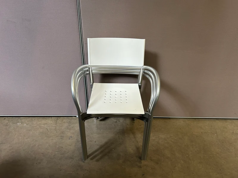 Konferenzstuhl Weiß