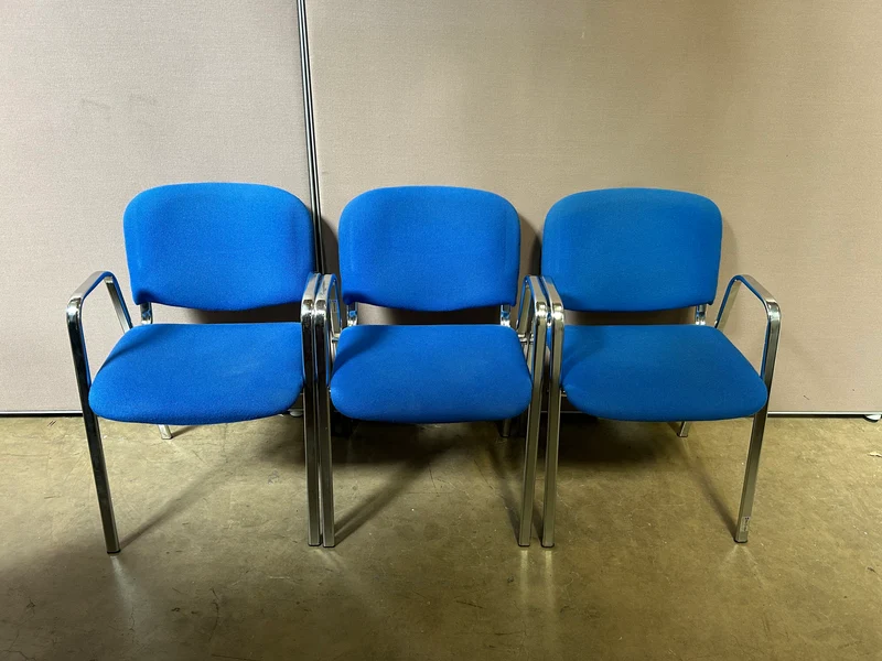 Konferenzstuhl Blau