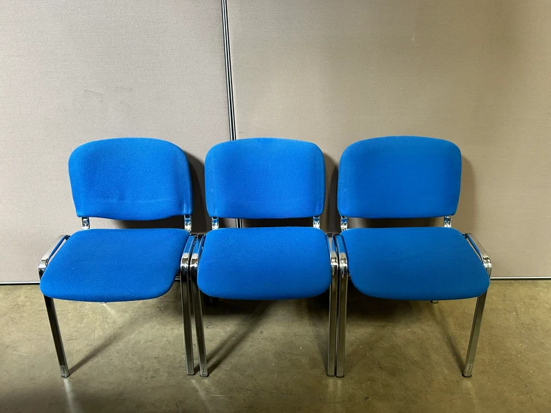 Konferenzstuhl Blau