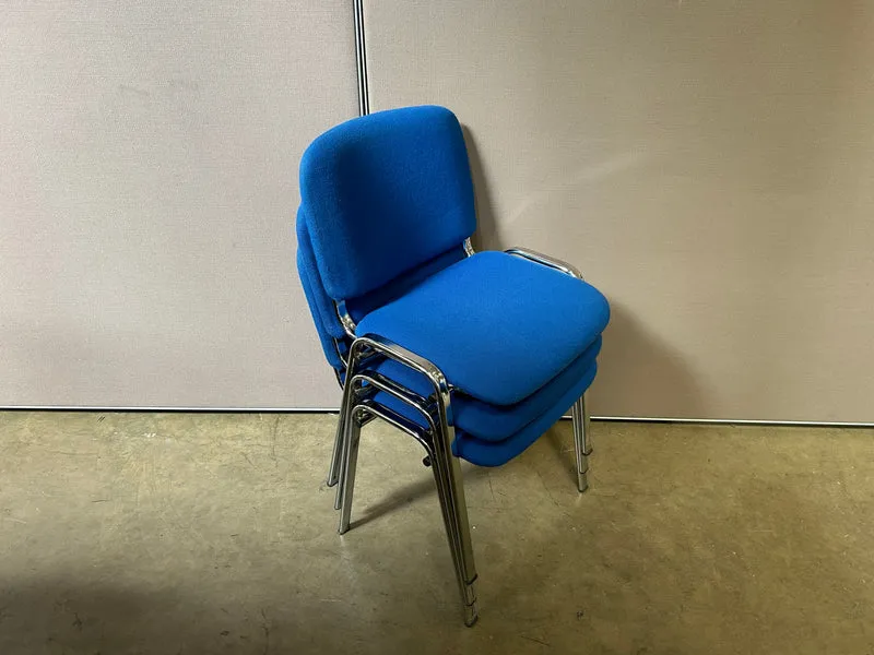 Konferenzstuhl Blau