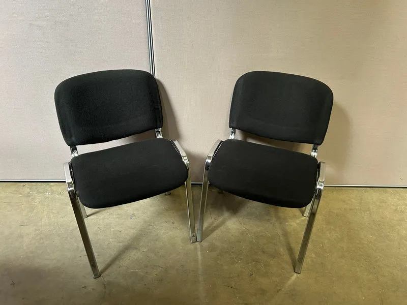 Konferenzstuhl Schwarz