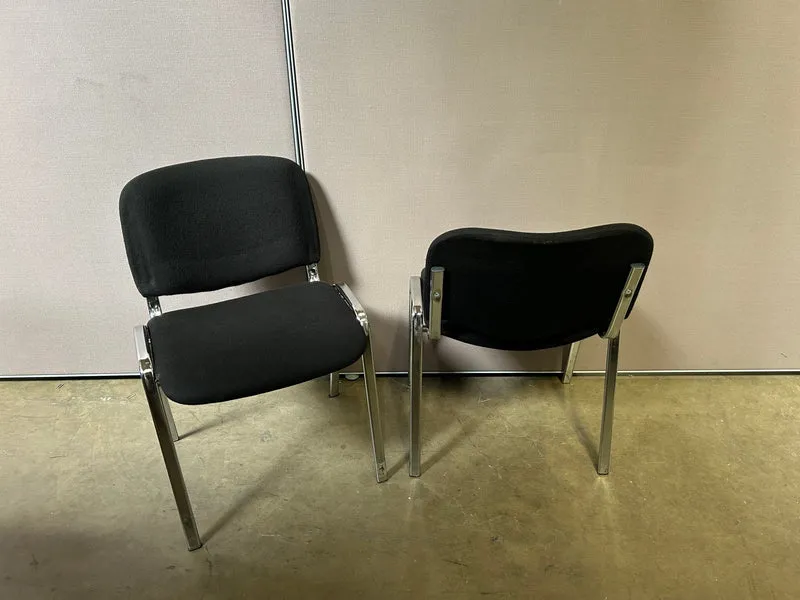 Konferenzstuhl Schwarz