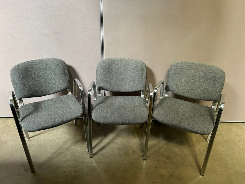 Konferenzstuhl Grau