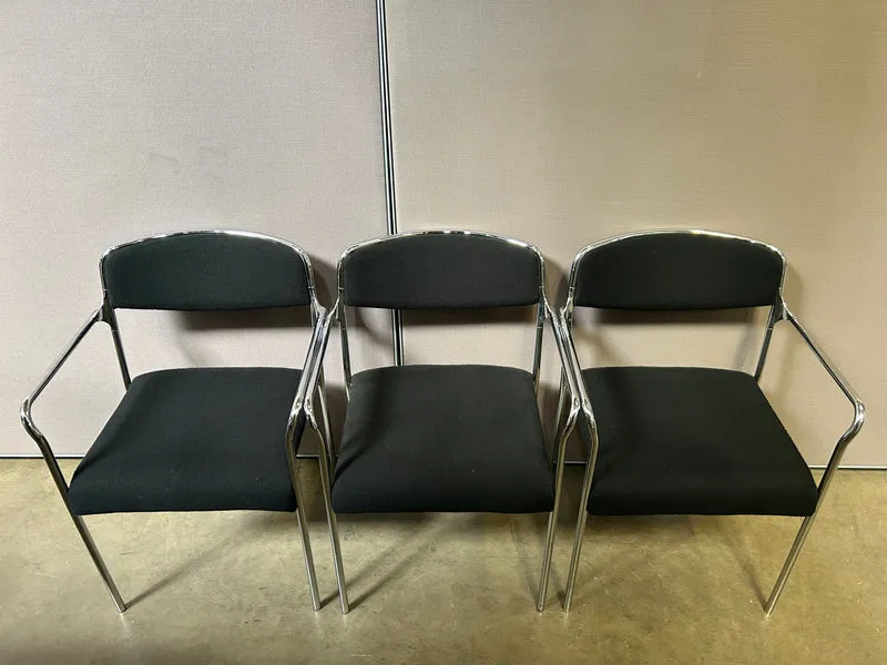 Konferenzstuhl Schwarz