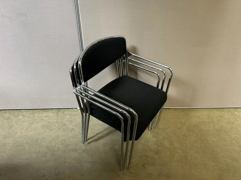 Konferenzstuhl Schwarz