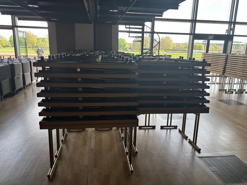 Hiller Klapptisch Konferenztisch 120cm