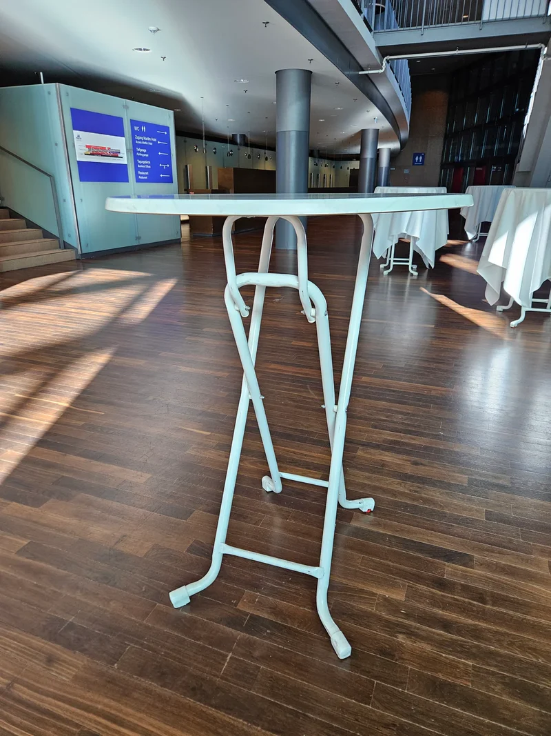 Stehtisch Klapptisch Weiß