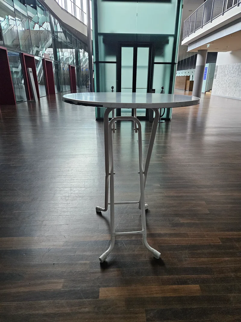Stehtisch Klapptisch Weiß