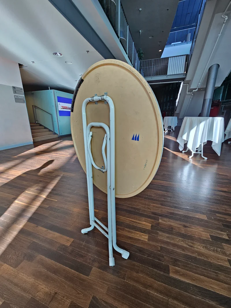 Stehtisch Klapptisch Weiß