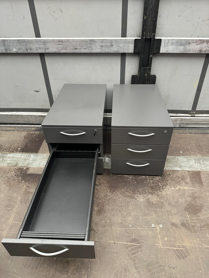 Steelcase Rollcontainer Anthrazit