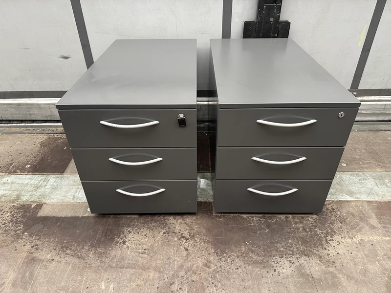Steelcase Rollcontainer Anthrazit