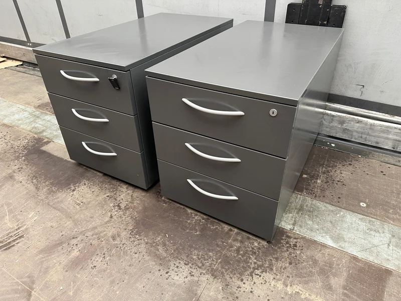 Steelcase Rollcontainer Anthrazit