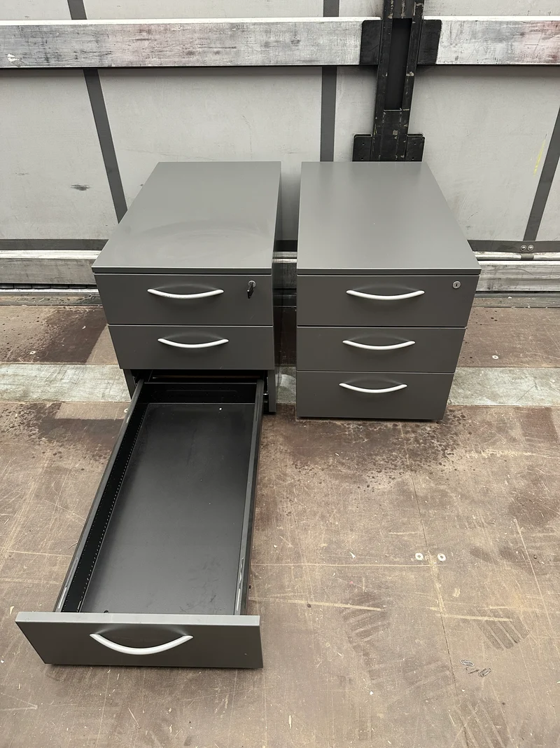 Steelcase Rollcontainer Anthrazit