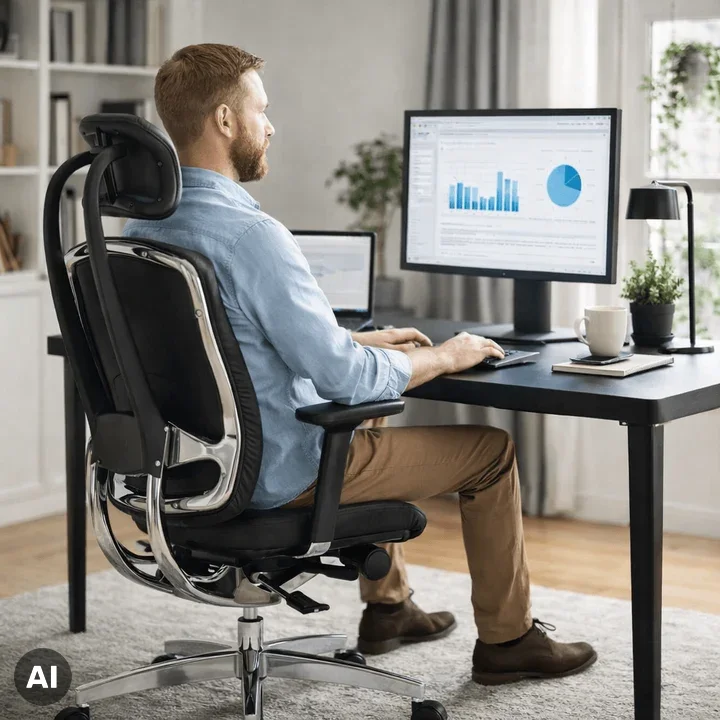 Wagner Alumedic 20 Bürostuhl mit Dondola