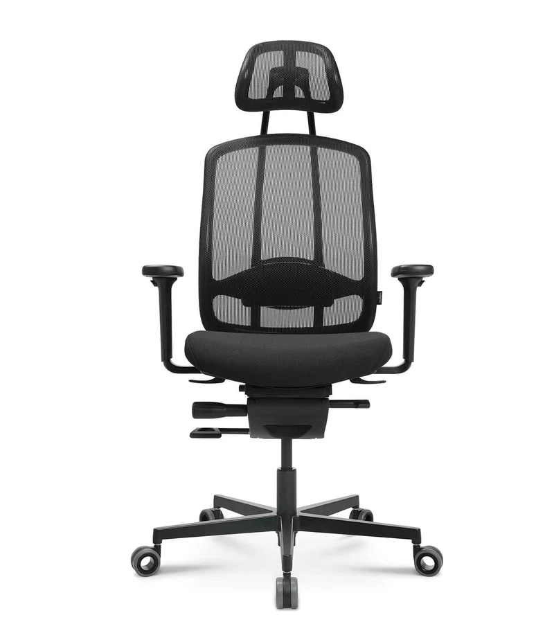 Wagner Alumedic 10 Black Edition Bürostuhl mit Dondola