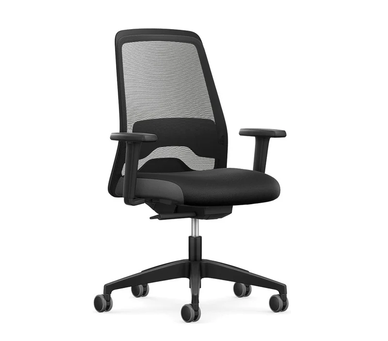Interstuhl Every Runner (EV 256) Bürostuhl mit mittelhoher Netz-Rückenlehne