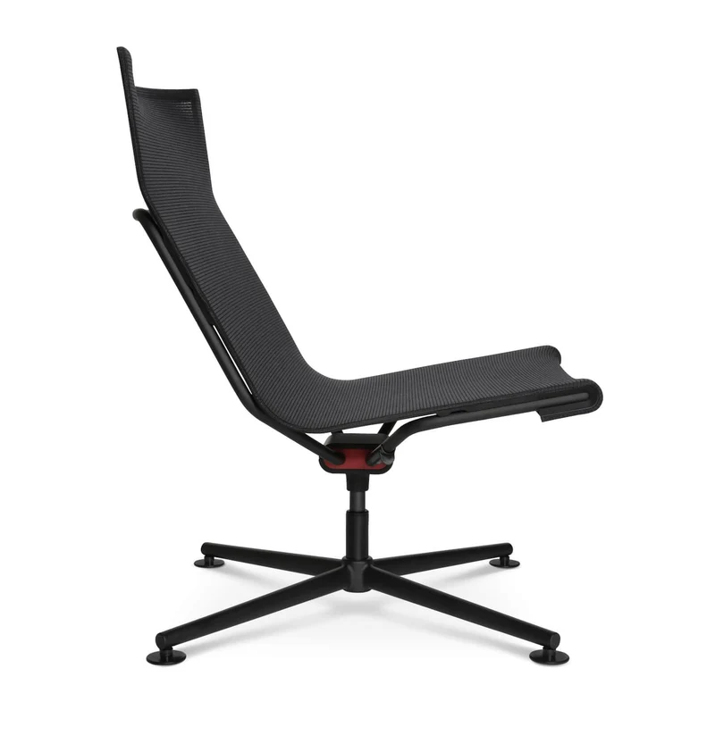 D1 Low Lounge in schwarz