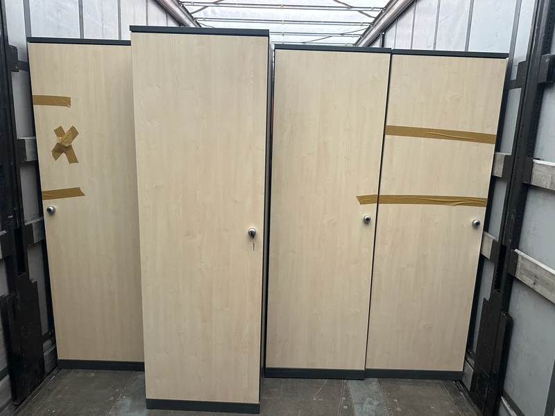 5OH Wandschrank in Ahorn/Anthrazit
