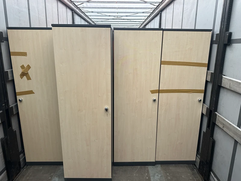 5OH Wandschrank in Ahorn/Anthrazit