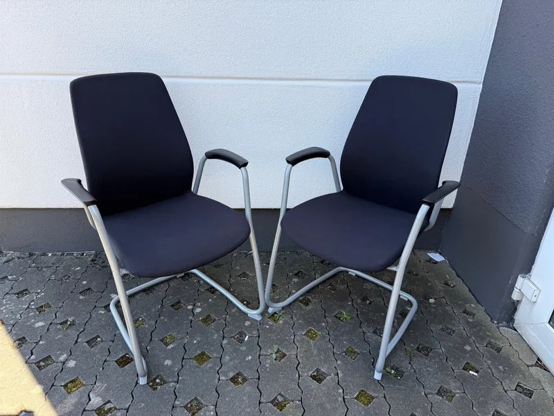 Kinnarps Konferenzstuhl Schwarz