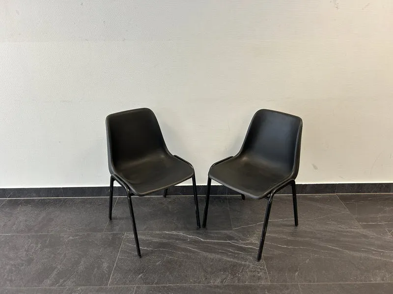 Stapelstuhl Konferenzstuhl Schwarz