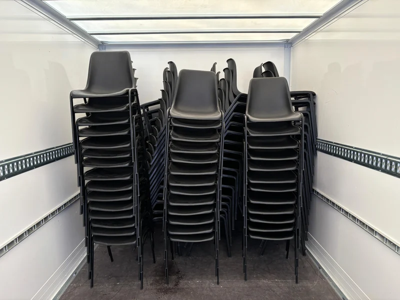Stapelstuhl Konferenzstuhl Schwarz