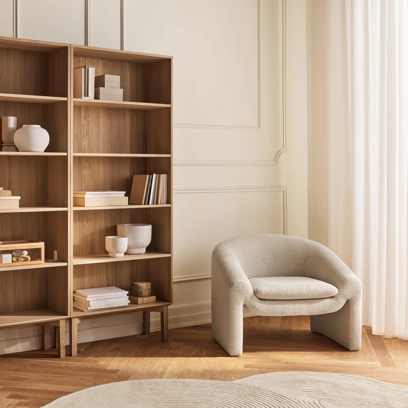 Mielo Armchair & Footstool