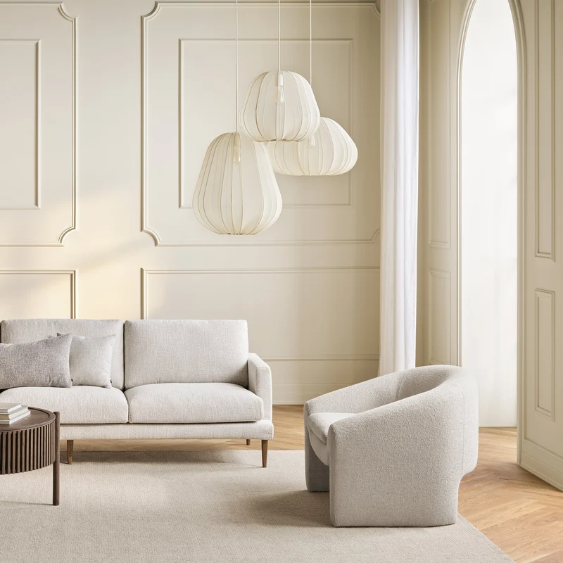 Mielo Armchair & Footstool